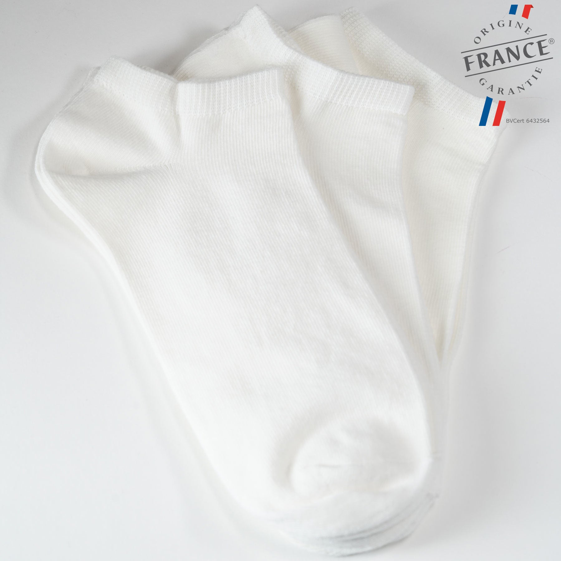 CHAUSSETTES INVISIBLES BLANCHES (43/46) - Catalogue NATURAVIP
